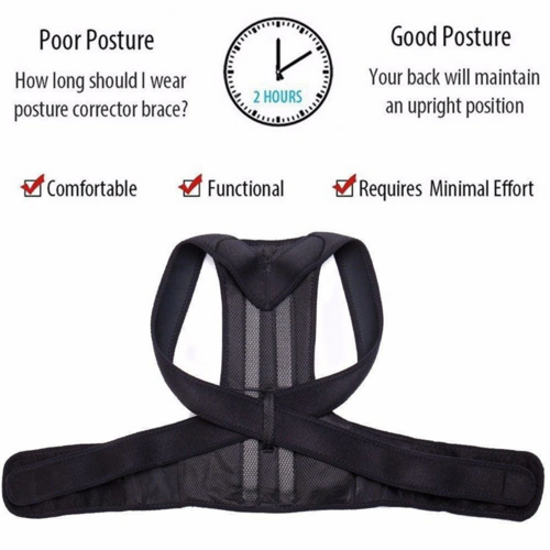 Adjustable Posture Corrector Low Back Support healing brace