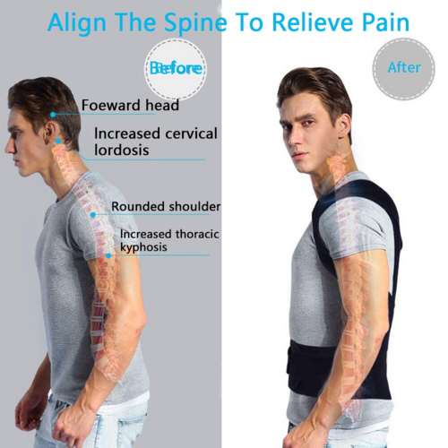 Adjustable Posture Corrector Low Back Support healing brace