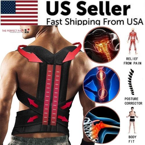 Adjustable Posture Corrector Low Back Support healing brace