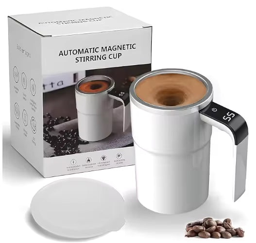 Self stirring coffee mug